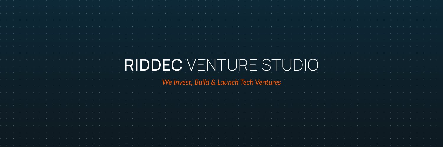 RIDDEC | Venture Studio banner