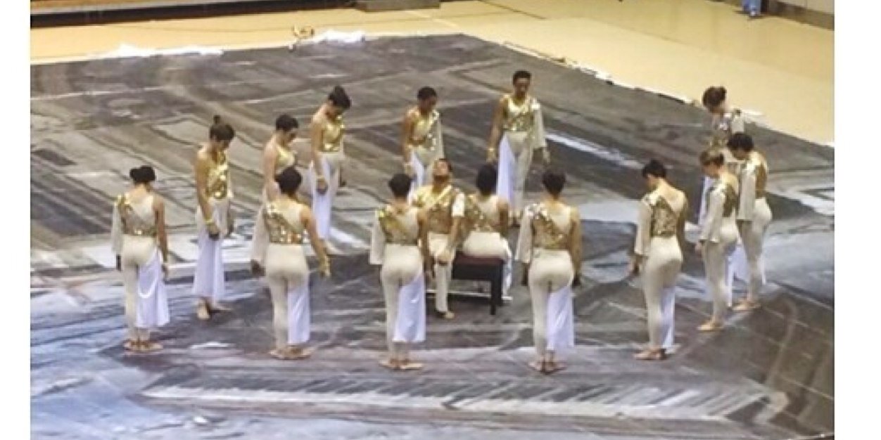 TCHS Colorguard banner