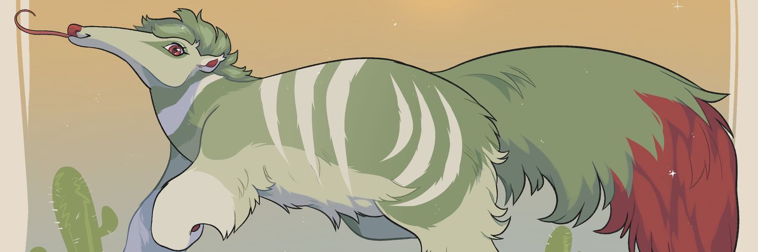 Salsa the Giant Anteater 🔜 AWU , AFC's banner