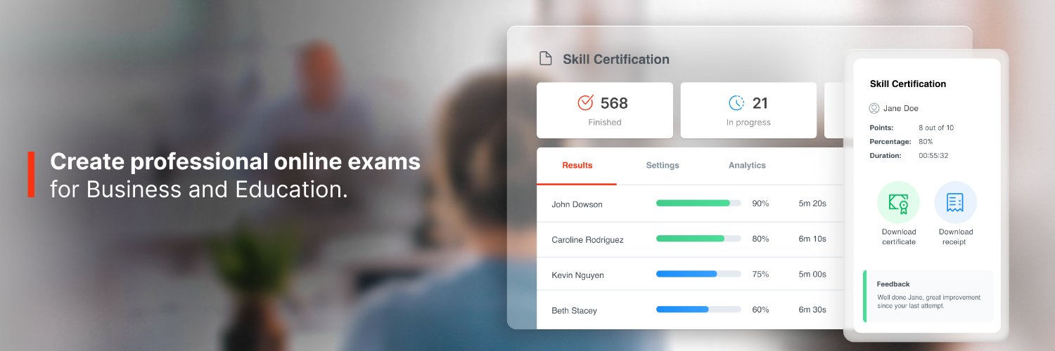 ClassMarker's profile banner image