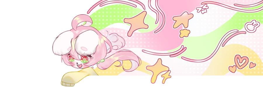 Anwedia • vgen and kofi 🌸 banner