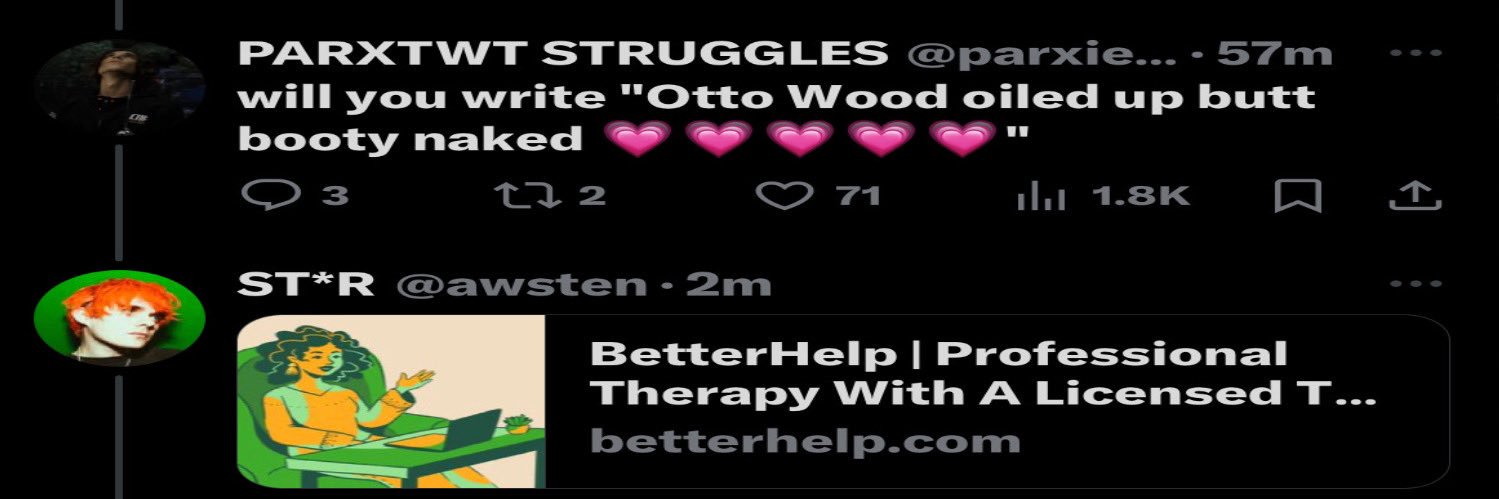 PARXTWT STRUGGLES banner