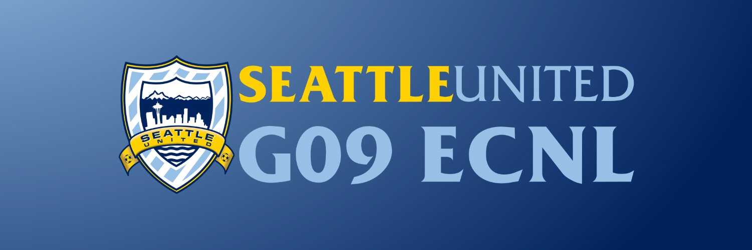 Seattle United G09 ECNL banner