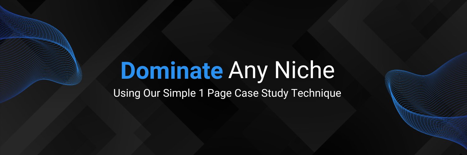 One Page Case Studies banner