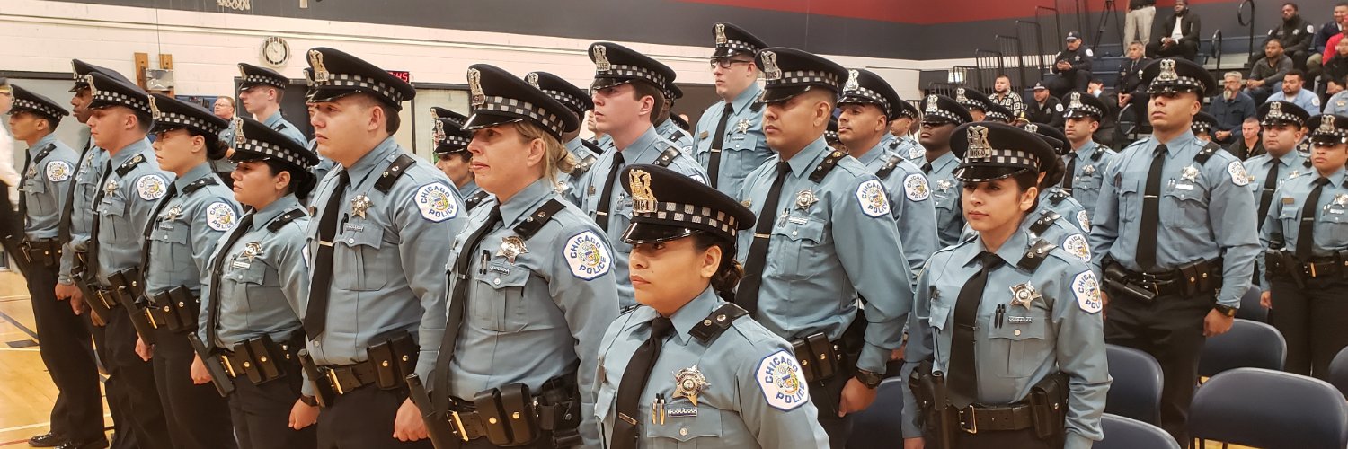 Chicago Police Academy's banner