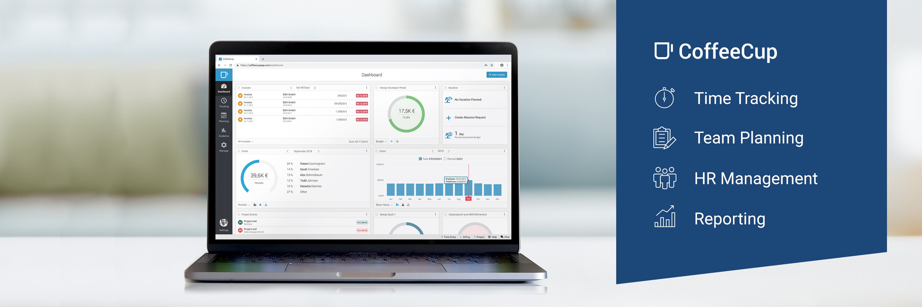 CoffeeCup App banner