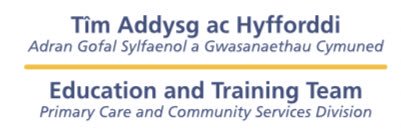 ABUHB P&C Care Education & Training Team banner