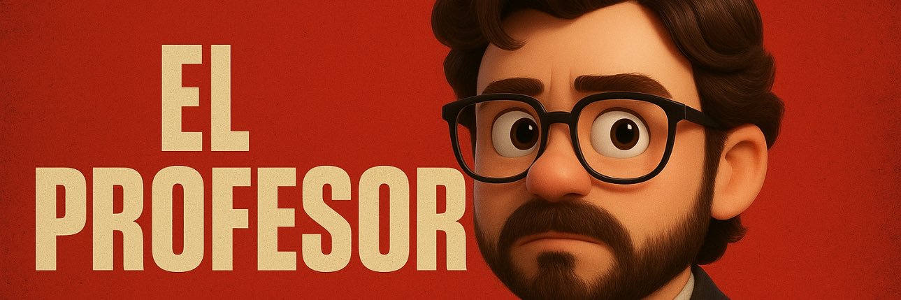 | El Profesor | 🥷 banner
