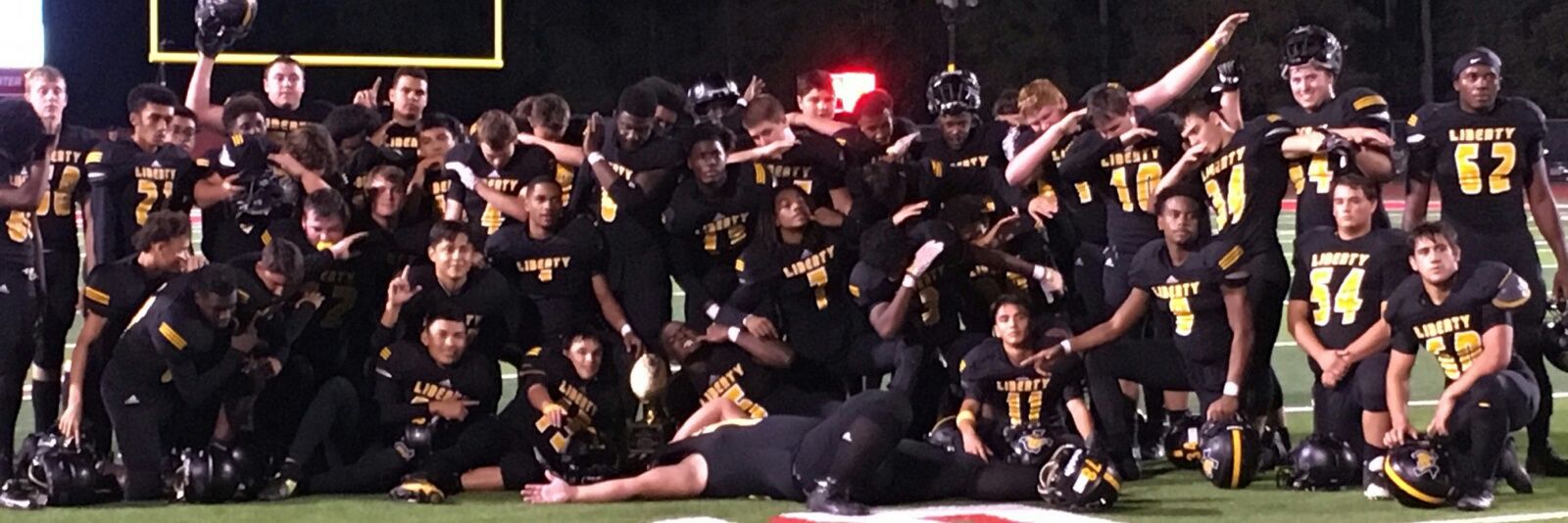 Liberty HS Football banner