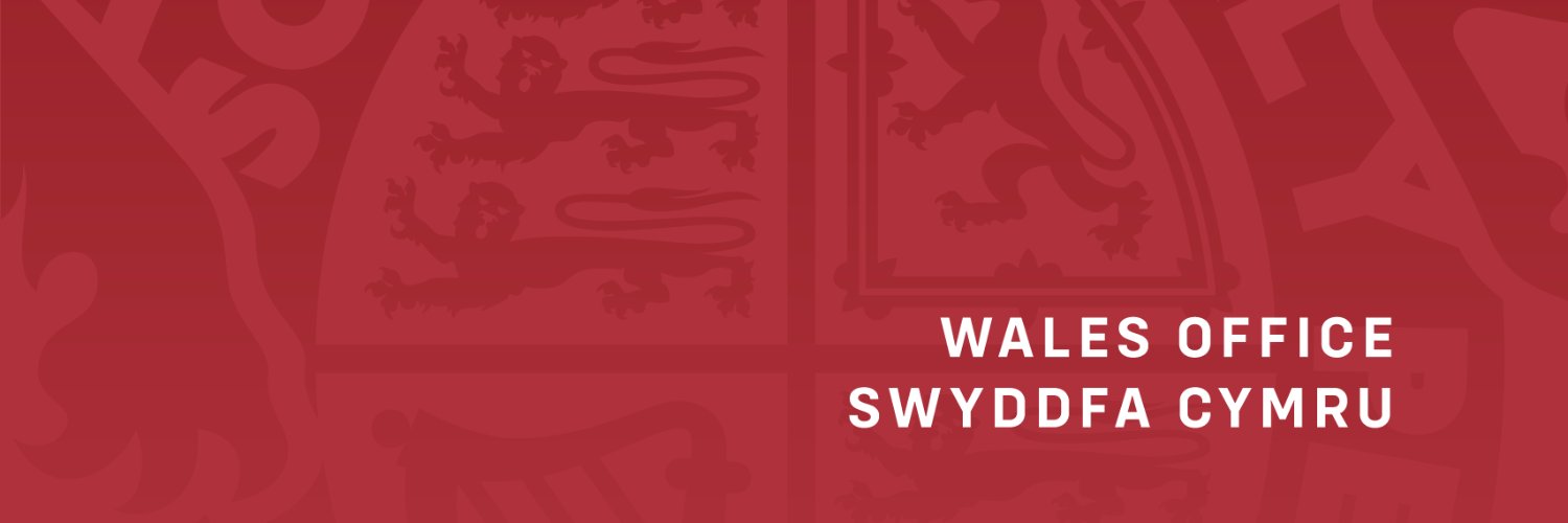 Wales Office's banner
