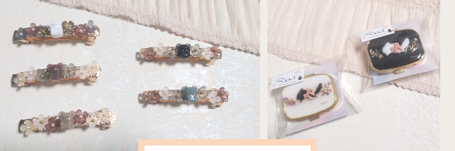 R&M ﾊﾝﾄﾞﾒｲﾄﾞｱｸｾｻﾘｰ banner