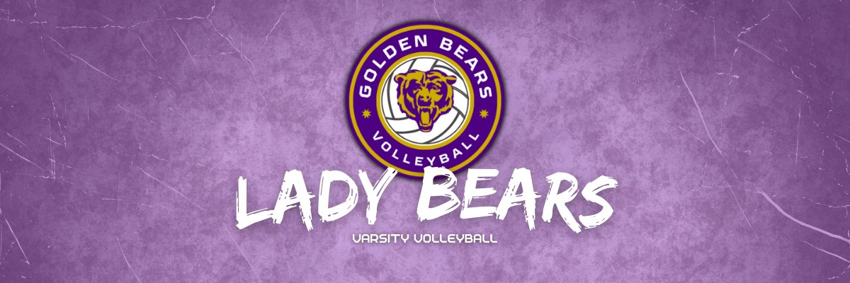 Lexington Golden Bears Volleyball banner