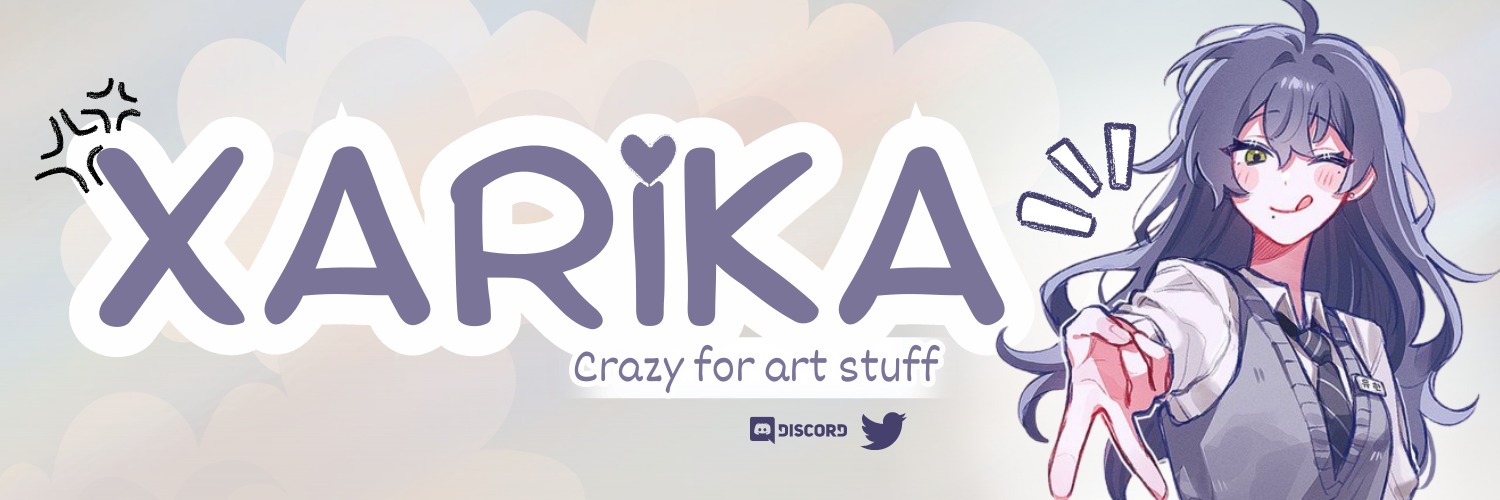 Xarika_arts's profile banner image
