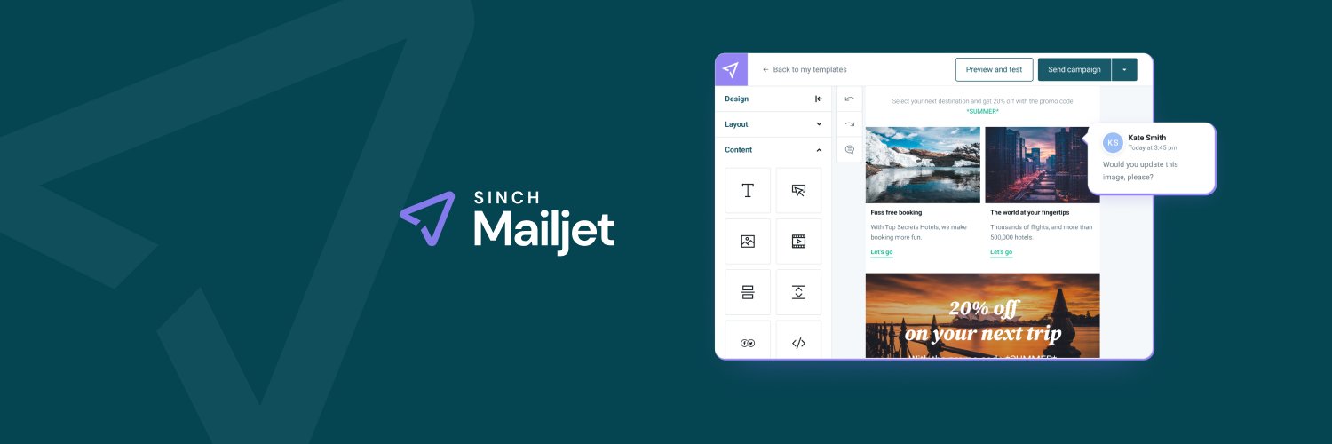 Sinch Mailjet banner