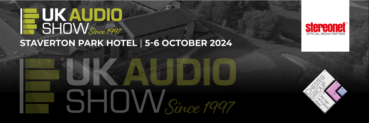 The UK Audio Show banner