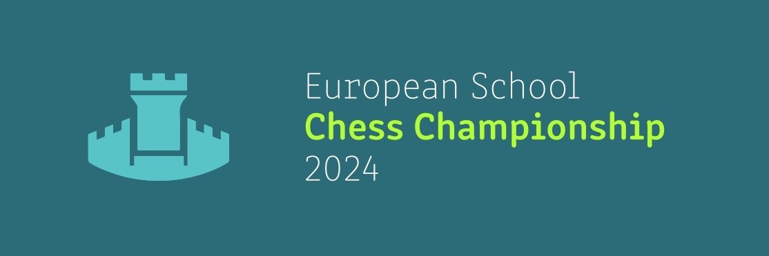 European School Chess Championship 2024 banner