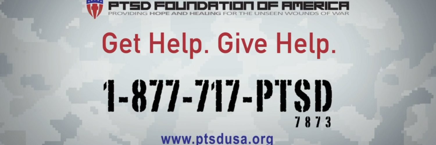 PTSD Foundation banner