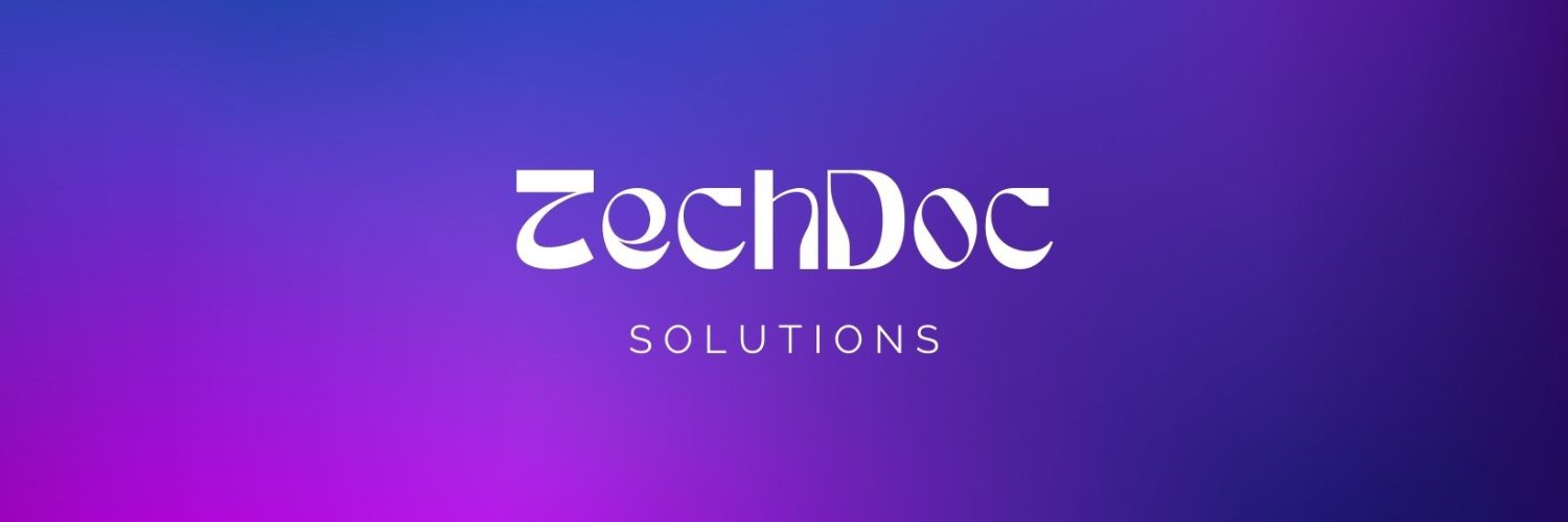 TechDocSolution's profile banner image