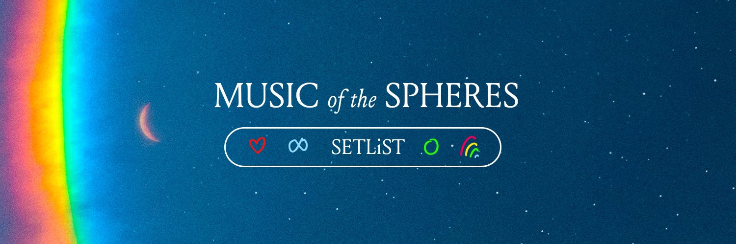 Coldplay Setlist's banner