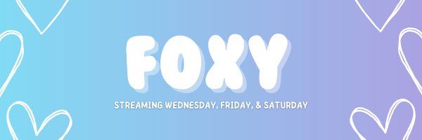 ♡ Foxy | Twitch streamer Profile Banner