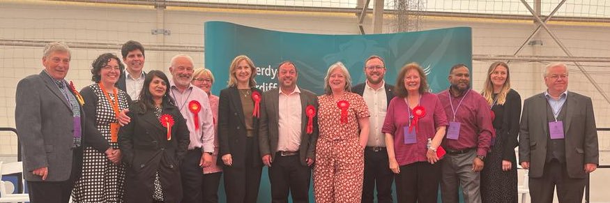 Cardiff North Labour banner