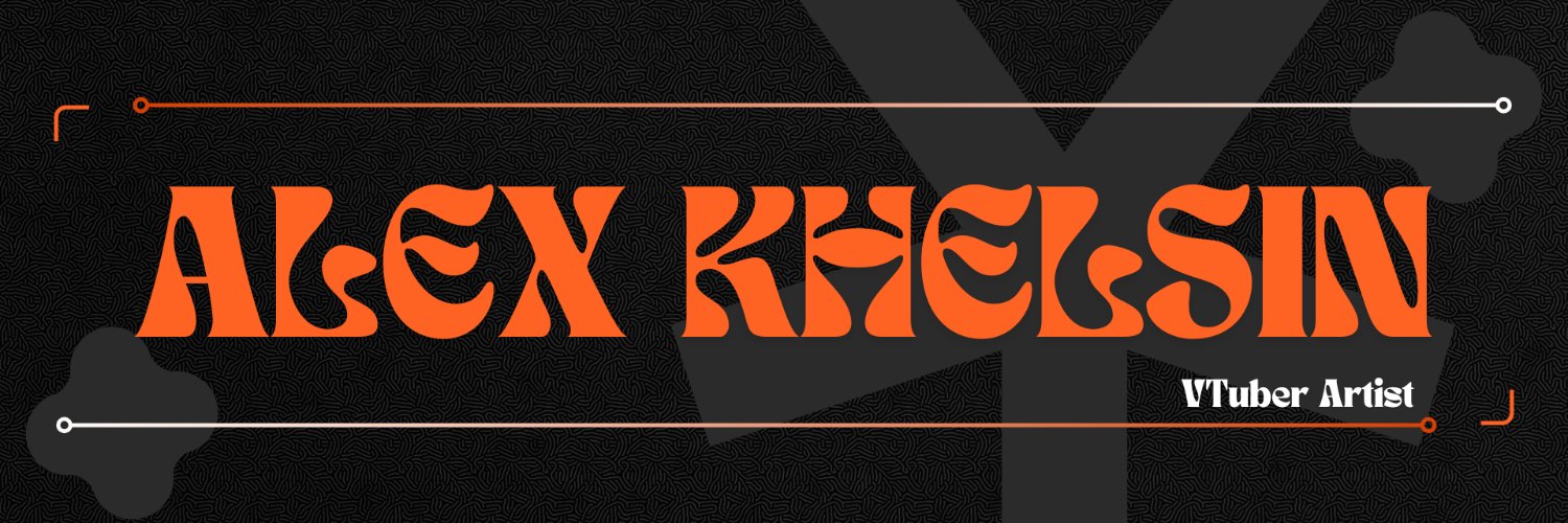 Alex Khelsin | Vgen Comms Open | Live2D banner