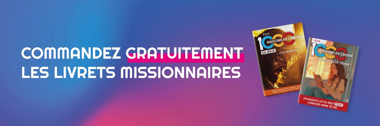 1000 Raisons de Croire banner