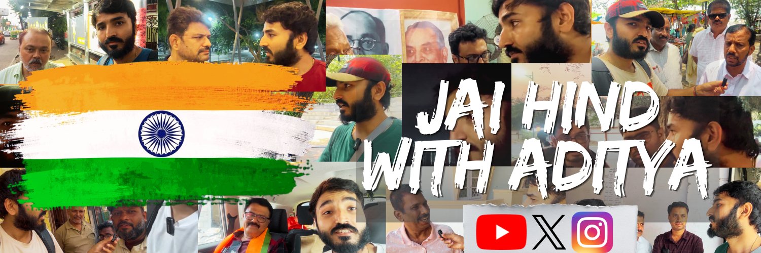 Jai Hind With Aditya (Youtube)🇮🇳 banner