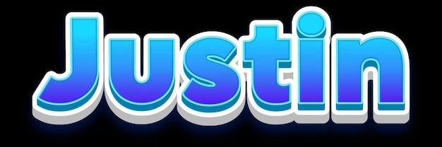 Justin banner
