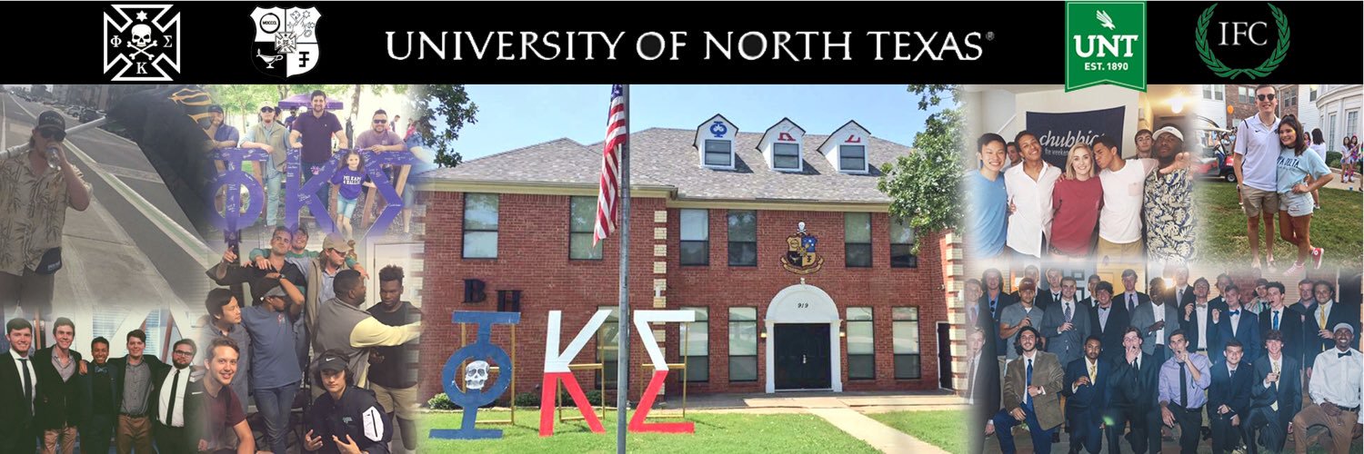 UNT Phi Kappa Sigma banner