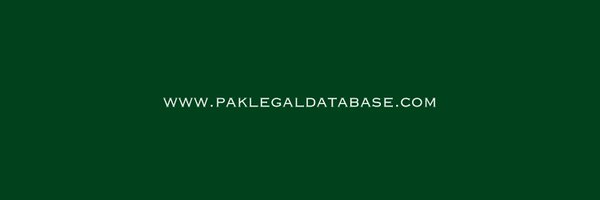 PakistanLegalDB Profile Banner