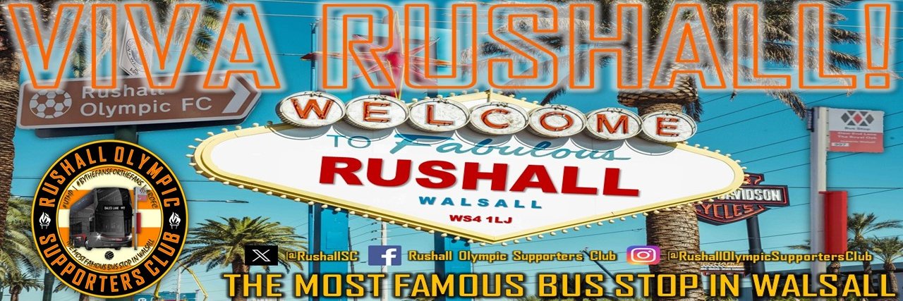 Rushall Olympic F.C. Supporters Club banner