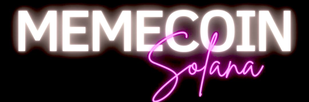 Memecoin Solana banner
