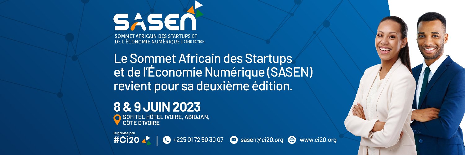 Sommet Africain des Startups banner