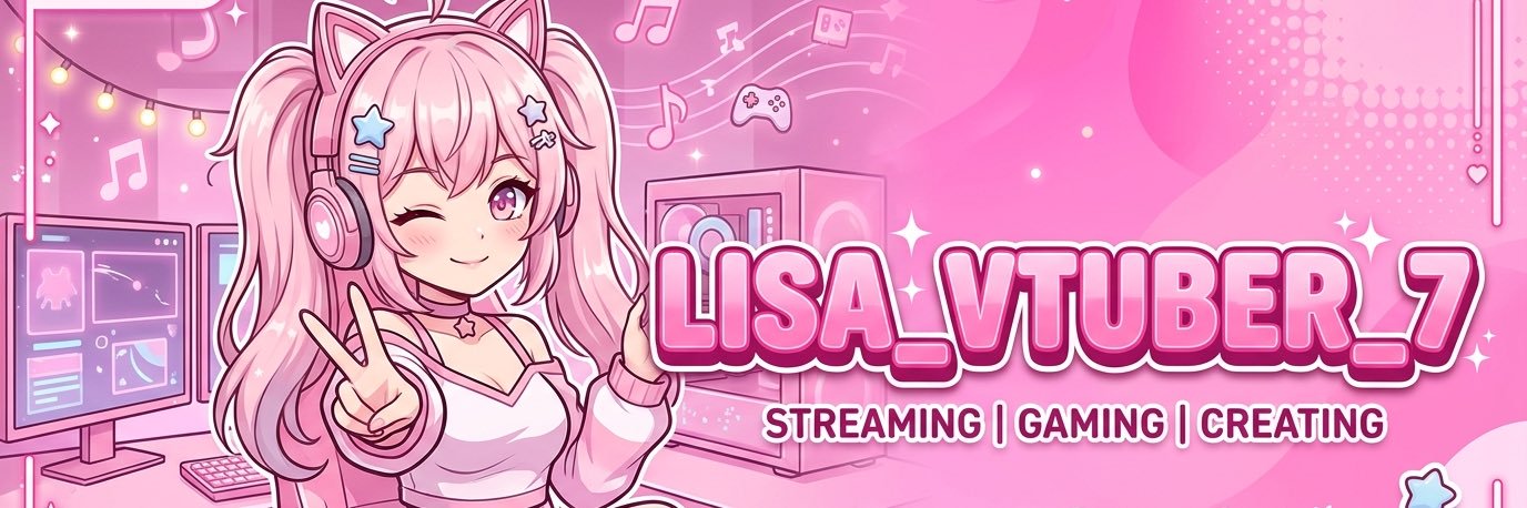 Lisa_VT 【Vtuber Model Commision Open 】⚡🎀 banner