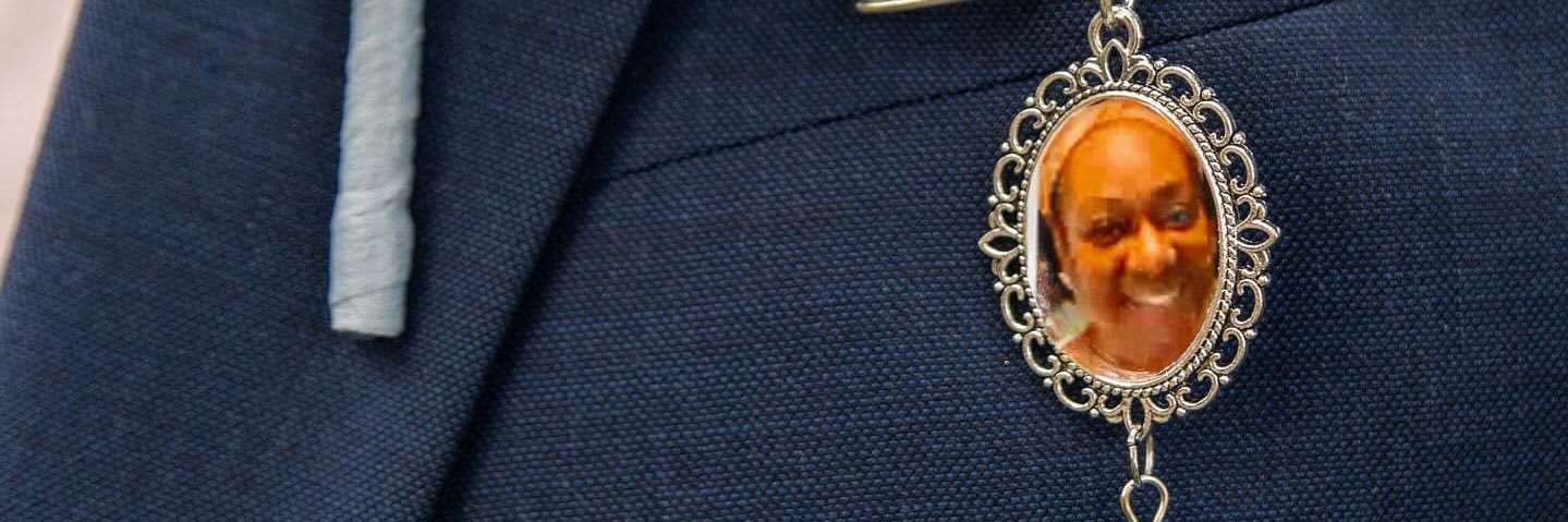 Blue banner
