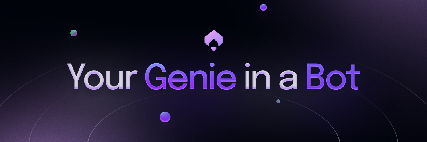 GenieBot banner