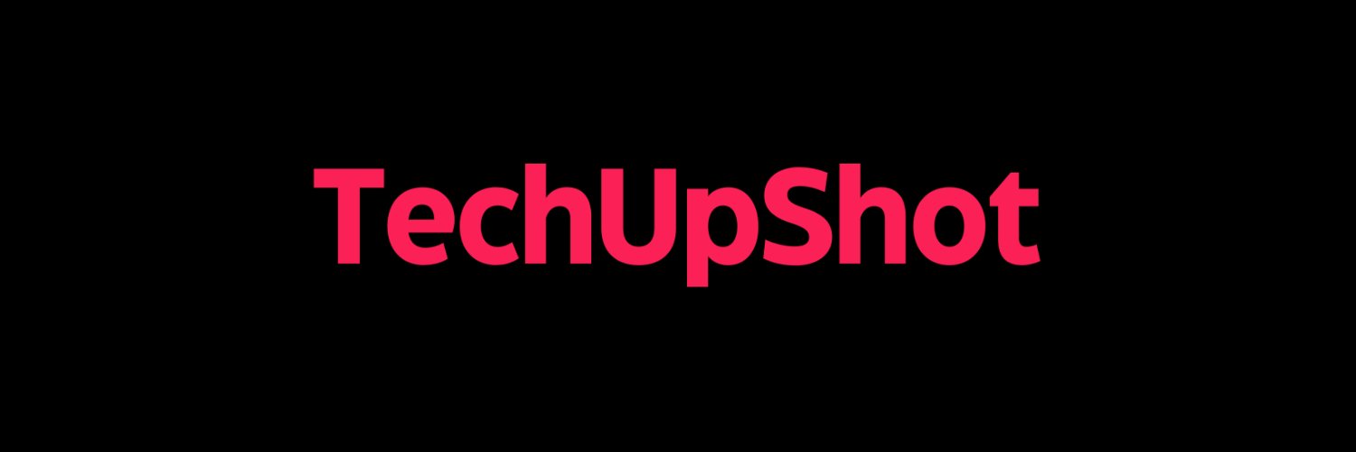 TechUpShot banner