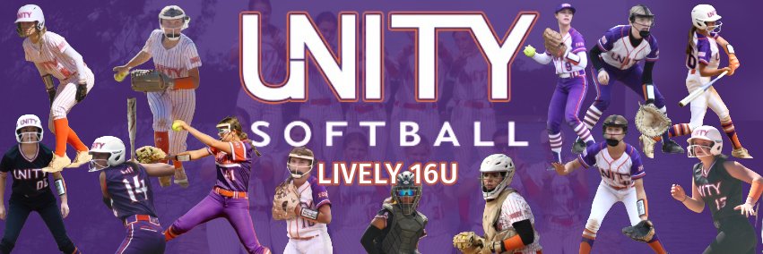 Unity Lively Softball banner