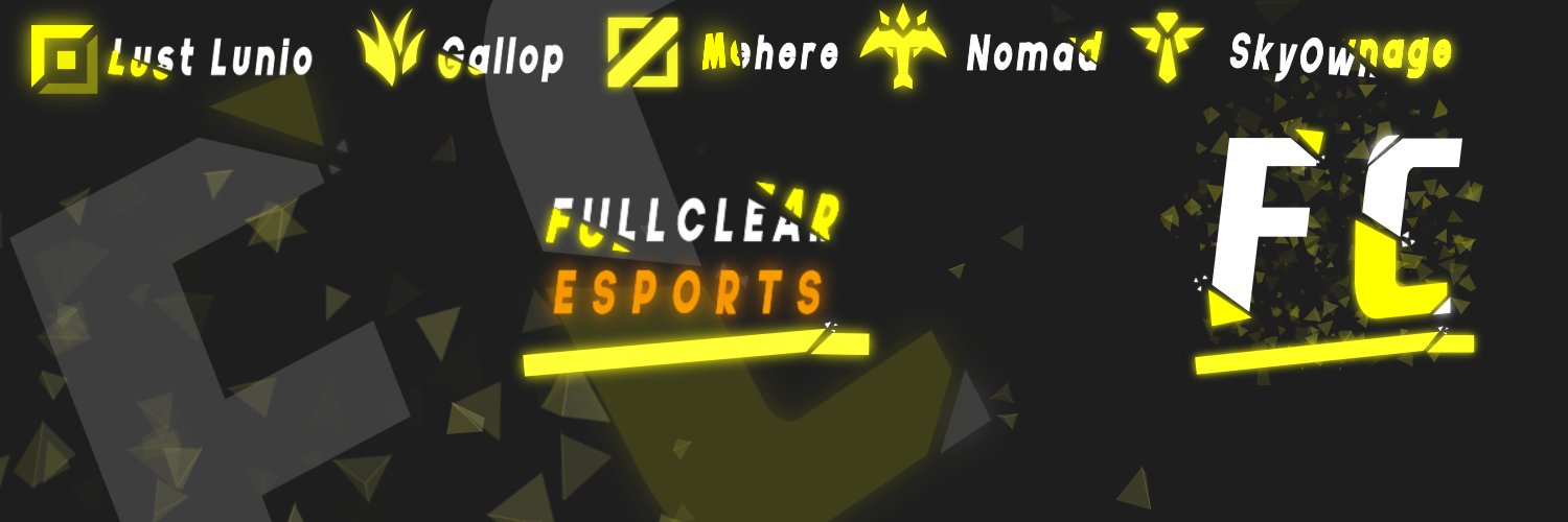 Fullclear Esports banner
