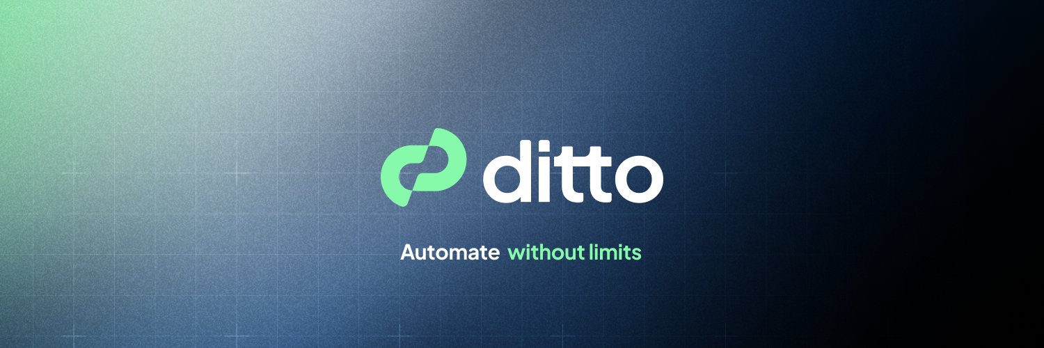 Ditto Network banner