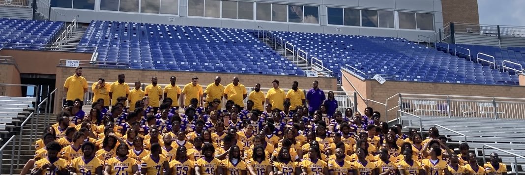 Benedict College Football Film 💜💛🎥 banner