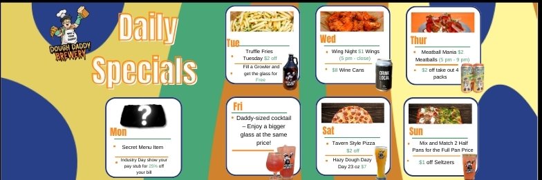 Dough Daddy Brewery banner