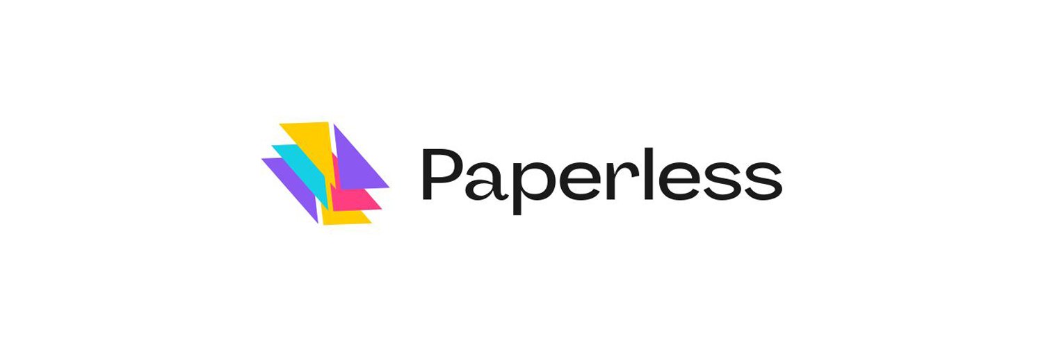 Paperless banner