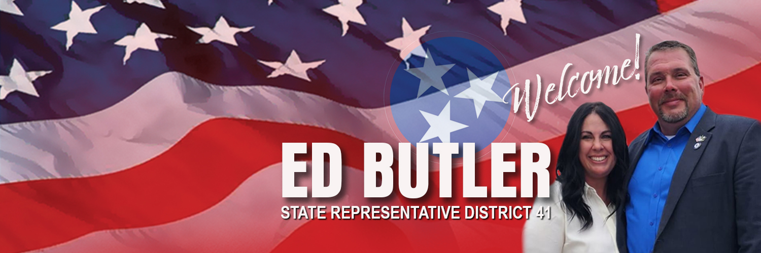 State Representative Ed Butler banner