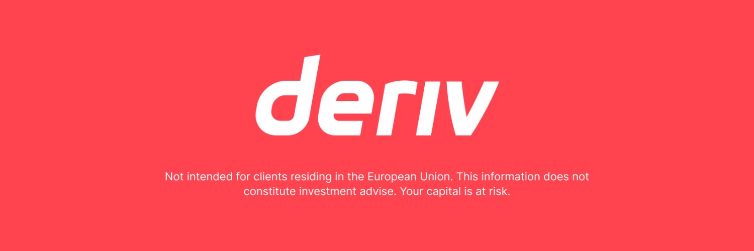 Deriv.com profile banner