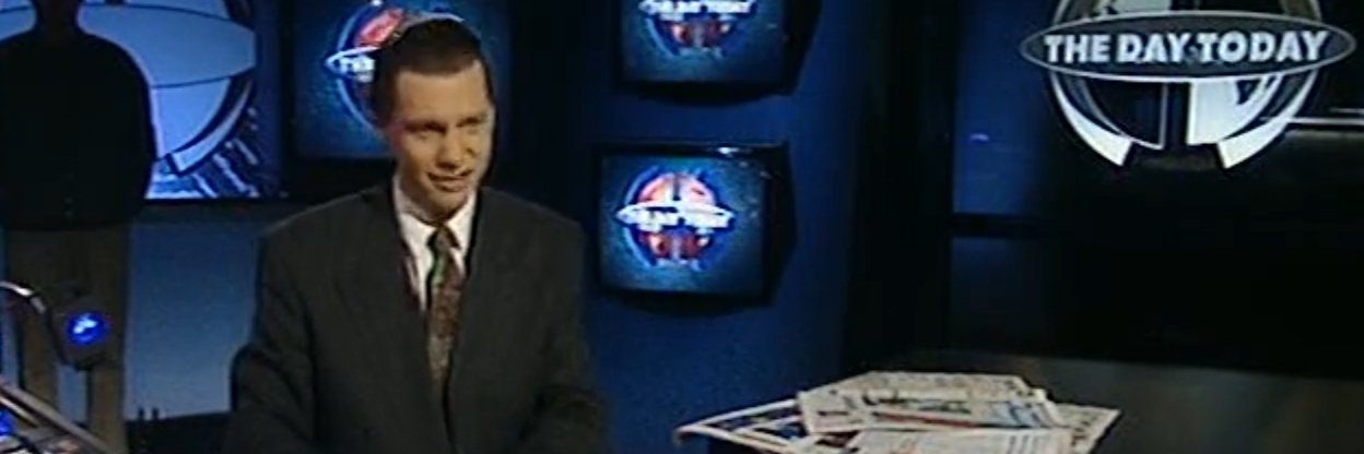 The Day Today banner