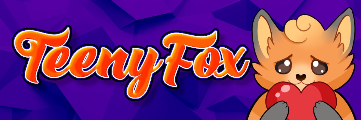 TeenyFox's profile banner image