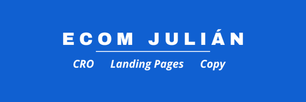 Julián | CRO y Landing Pages 🎯 Profile Banner