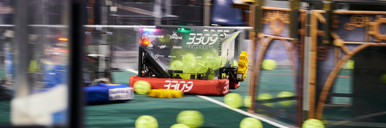 Friarbots Team 3309 banner